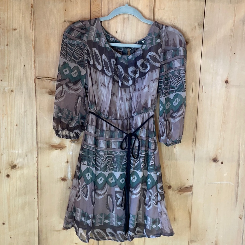 Blue Bird Dress - Small